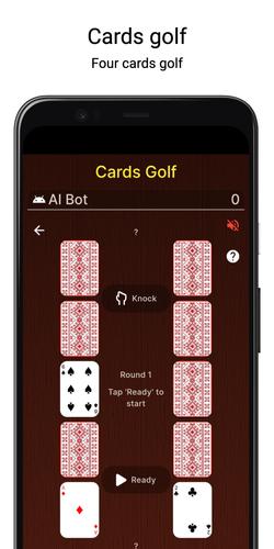 Cards Golf Screenshot 1