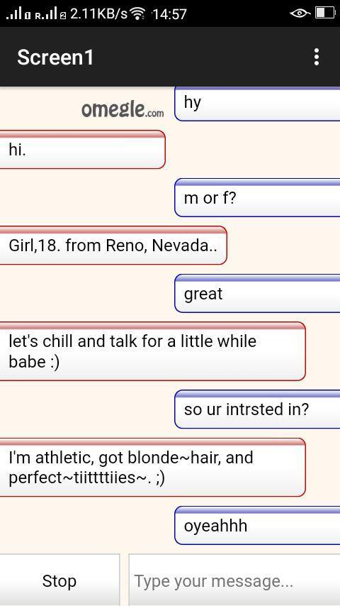 Omegle Chat - Talk to Strangers 스크린샷 1