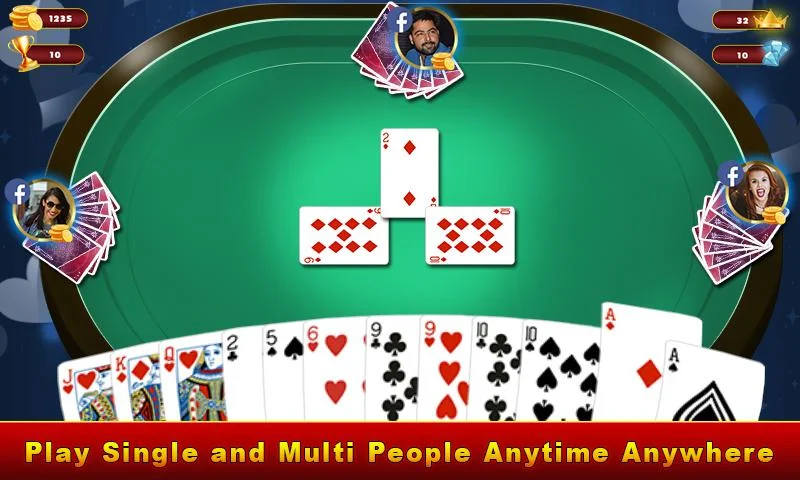 Schermata Call Break Gold Spades: Play Original Card Games 3