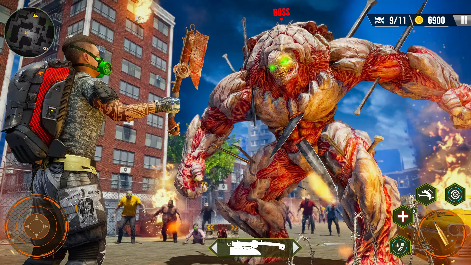 Dead Zombie Gun Shooter Games Screenshot 2