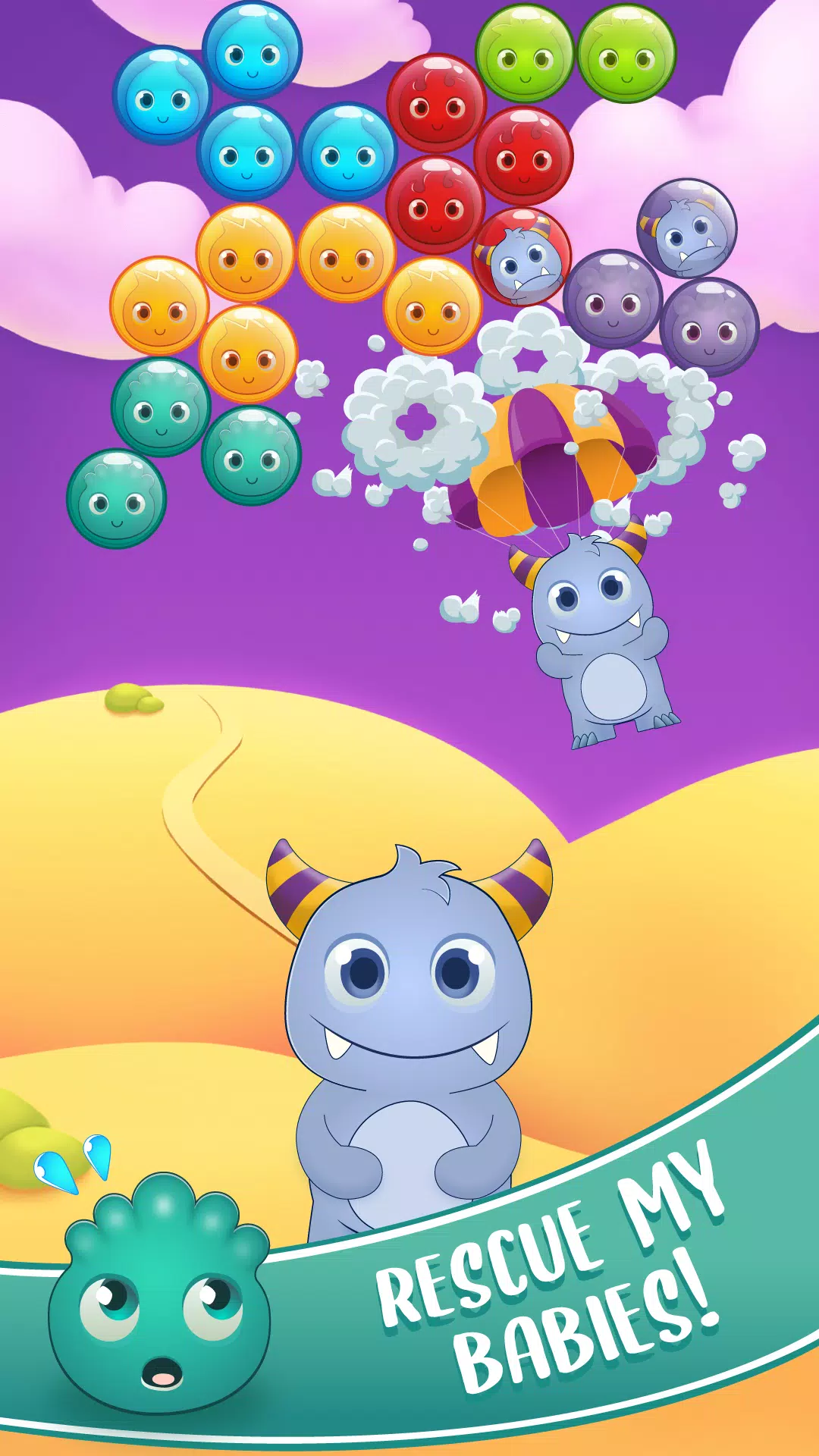 Bubble friends rescue स्क्रीनशॉट 2