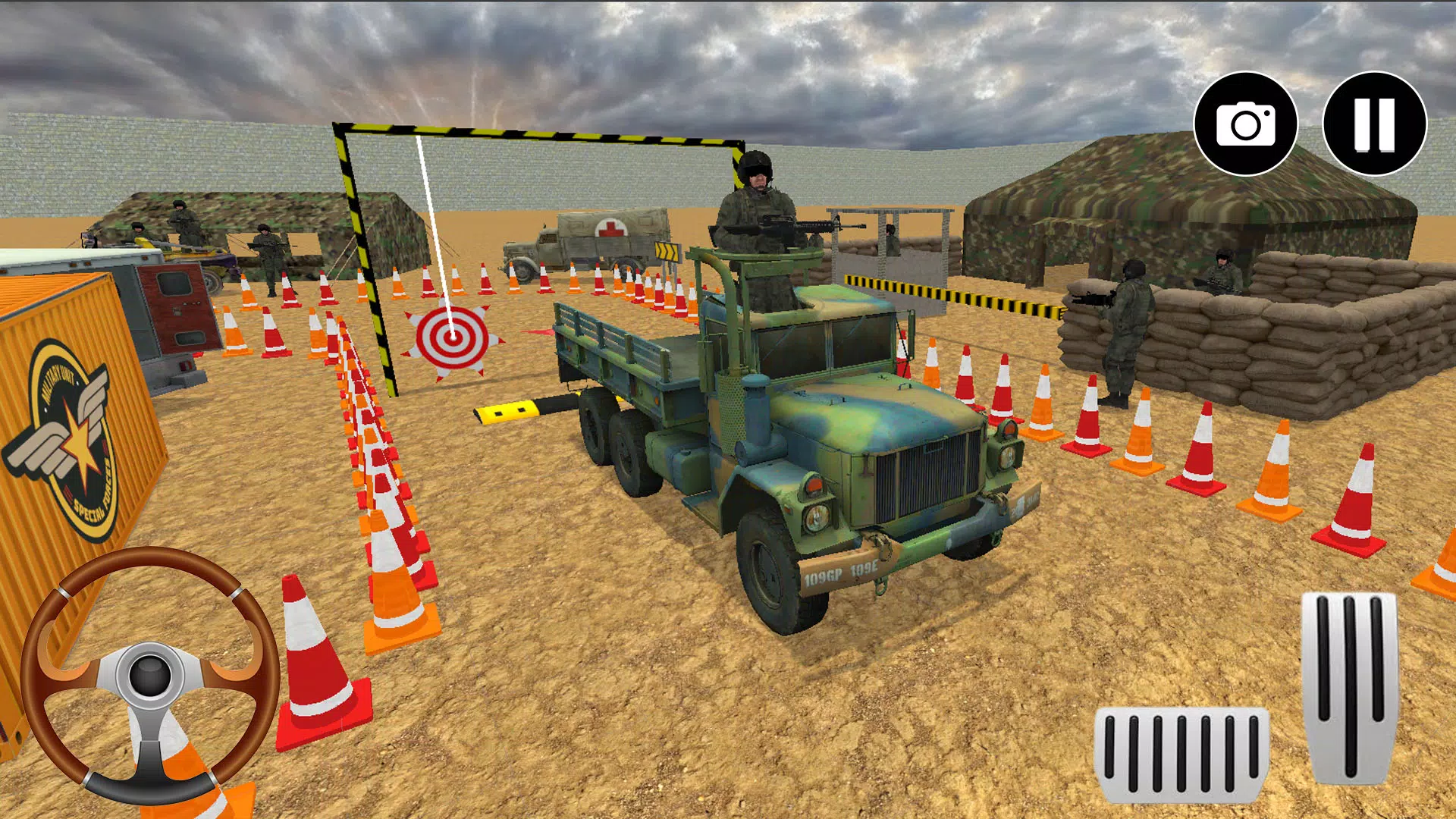 Army Truck Game Simulator 3D应用截图第3张