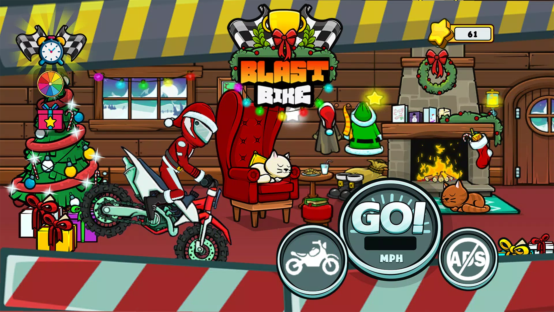 Blast Bike - 2D Race Capture d'écran 0