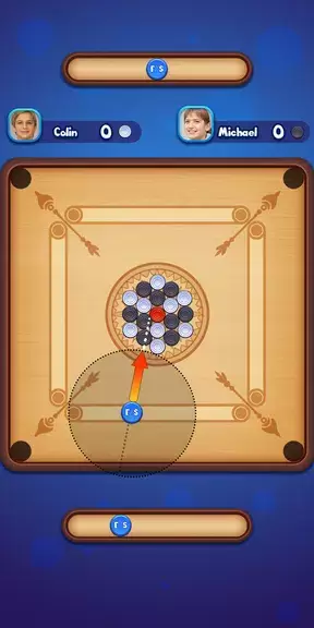 Carrom Strike - Disc Pool Game Tangkapan skrin 0