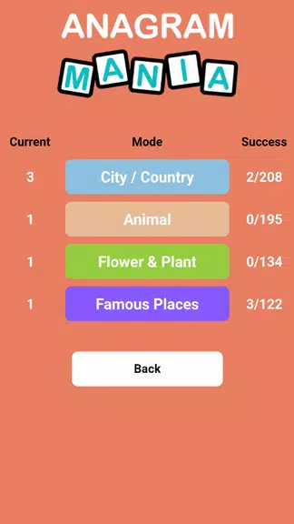 Anagram Mania Zrzut ekranu 1