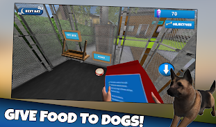 Dog & Cat Shelter Simulator 3D 스크린샷 1