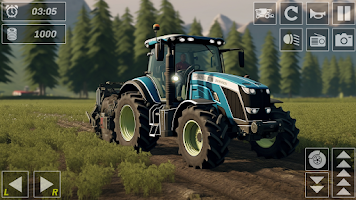 Farmland Tractor Farming Games Ekran Görüntüsü 1