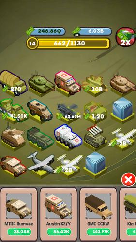 Idle military vehicle Скриншот 3