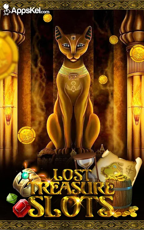 Lost Kingdom Treasure Slots– Las Vegas Casino Game Captura de tela 0