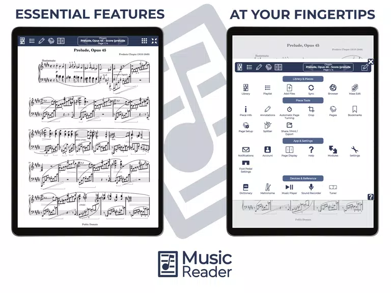 MusicReader Captura de tela 1