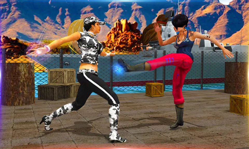 Women Kung Fu Fighting Ảnh chụp màn hình 3