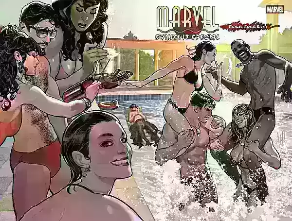 Marvel provoca peles de maiô para rivais no Summer Comic Special