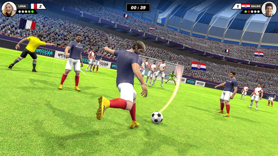 Super Soccer League Games 2023 Tangkapan skrin 1