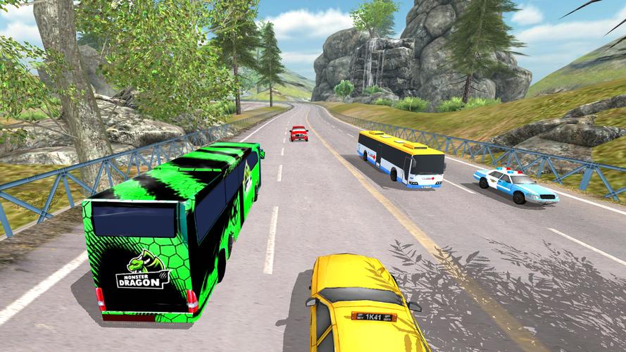 Offroad Bus Climb Hill Racing Schermafbeelding 3