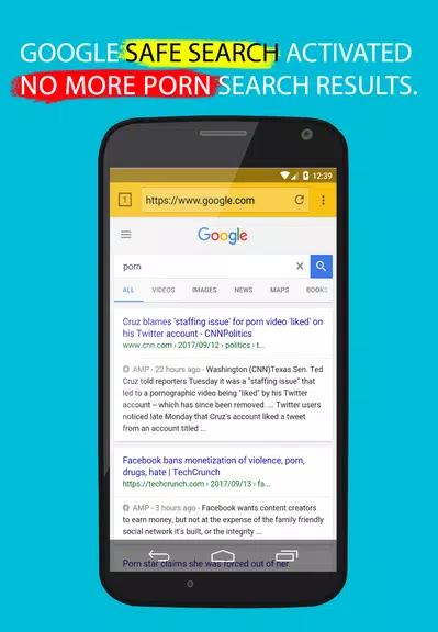 Porn Blocker: Safe Search スクリーンショット 0