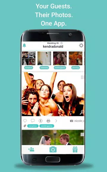 WedPics - Wedding Photo App Скриншот 0