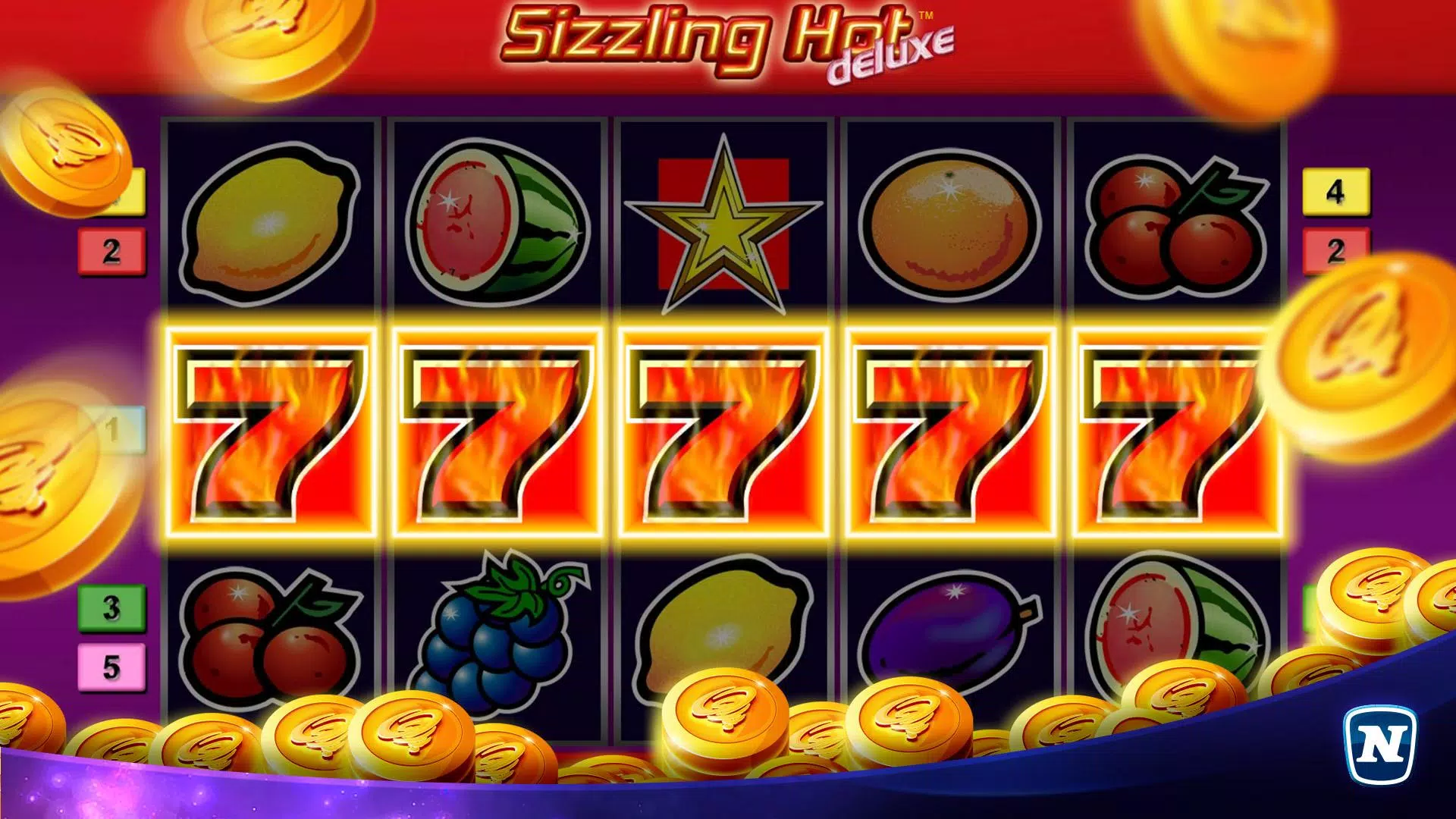 Sizzling Hot™ Deluxe Slot Tangkapan skrin 2