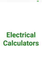 Electrical Calculator Capture d'écran 1