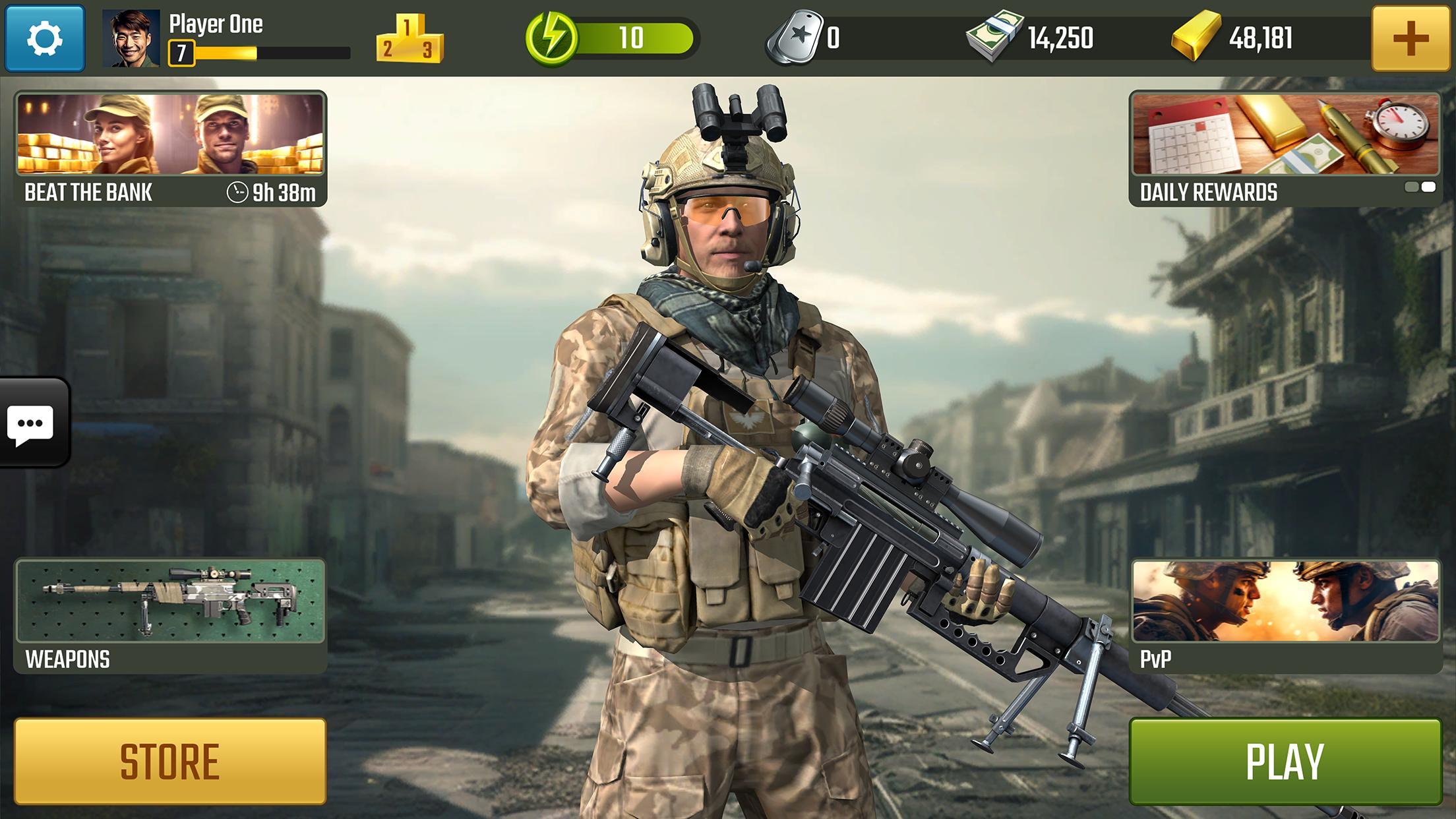 War Sniper Capture d'écran 1