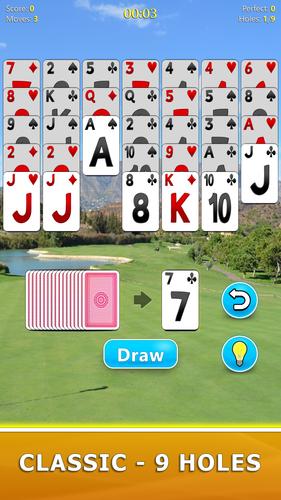 Golf Solitaire Captura de pantalla 2