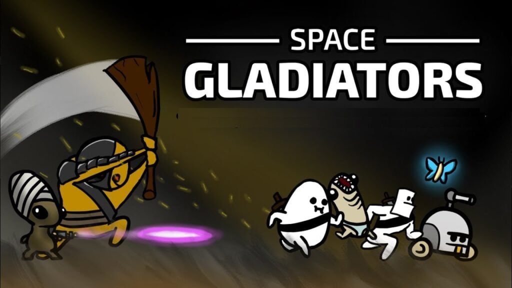 Space Gladiatoren: Premium ist ein Roguelite -Action -Titel der Hersteller von Brotato