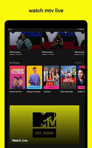 Schermata MTV Play UK 0