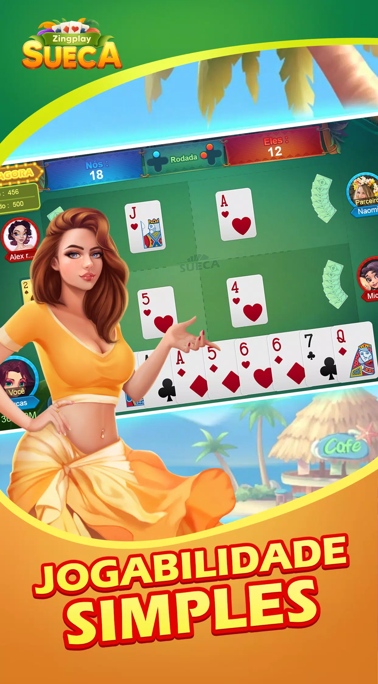 Sueca ZingPlay - Jogo de carta Schermafbeelding 2