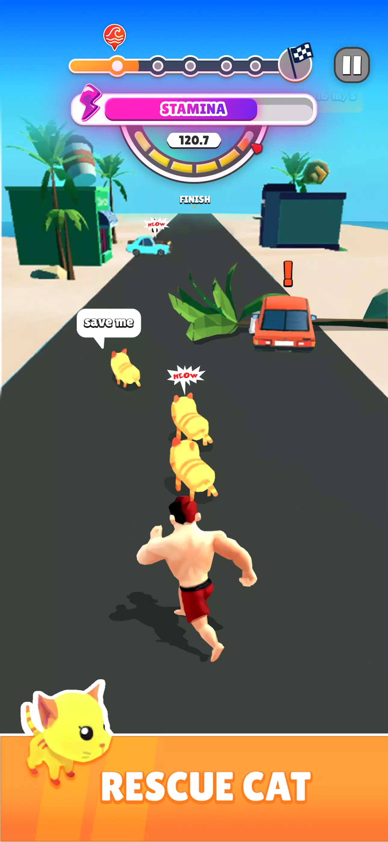 Rescue Run: Save the Cats應用截圖第2張