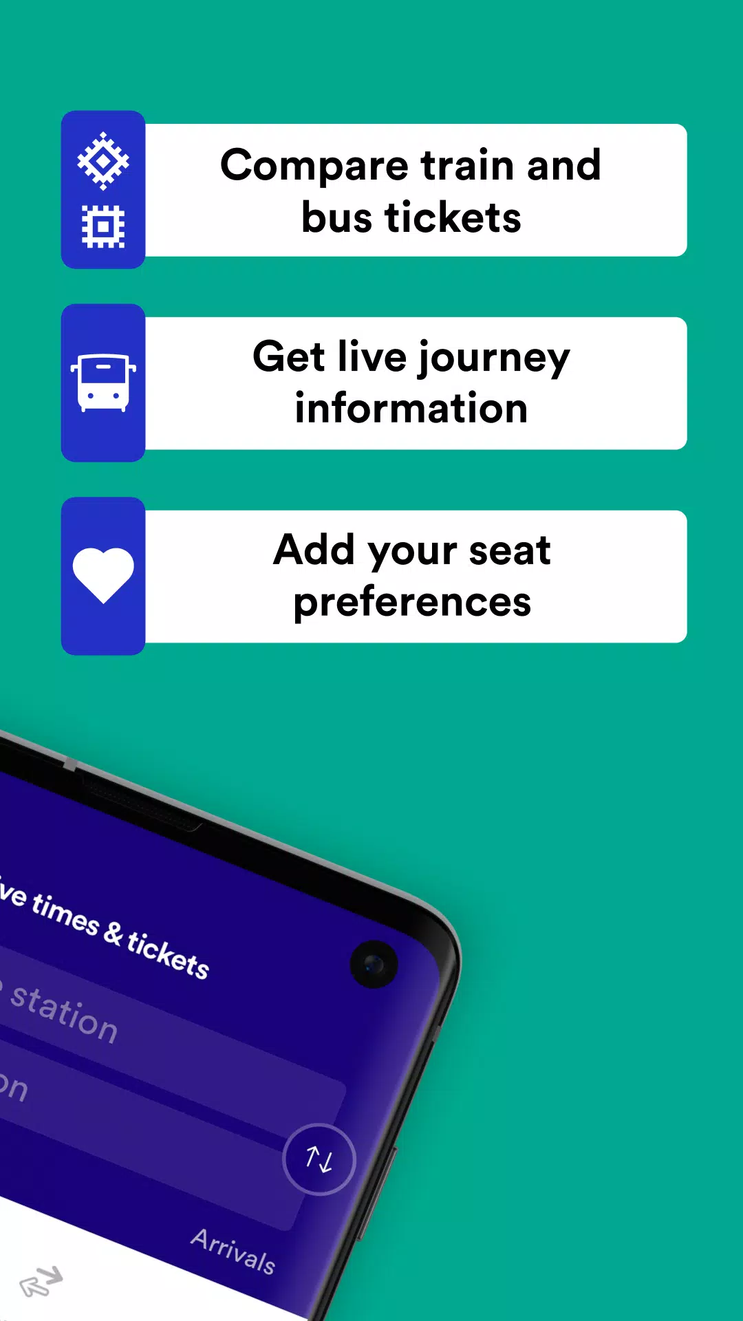 Trainline: Train travel Europe應用截圖第1張