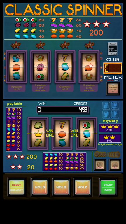 Free Slot Machine Classic Spinner 스크린샷 1