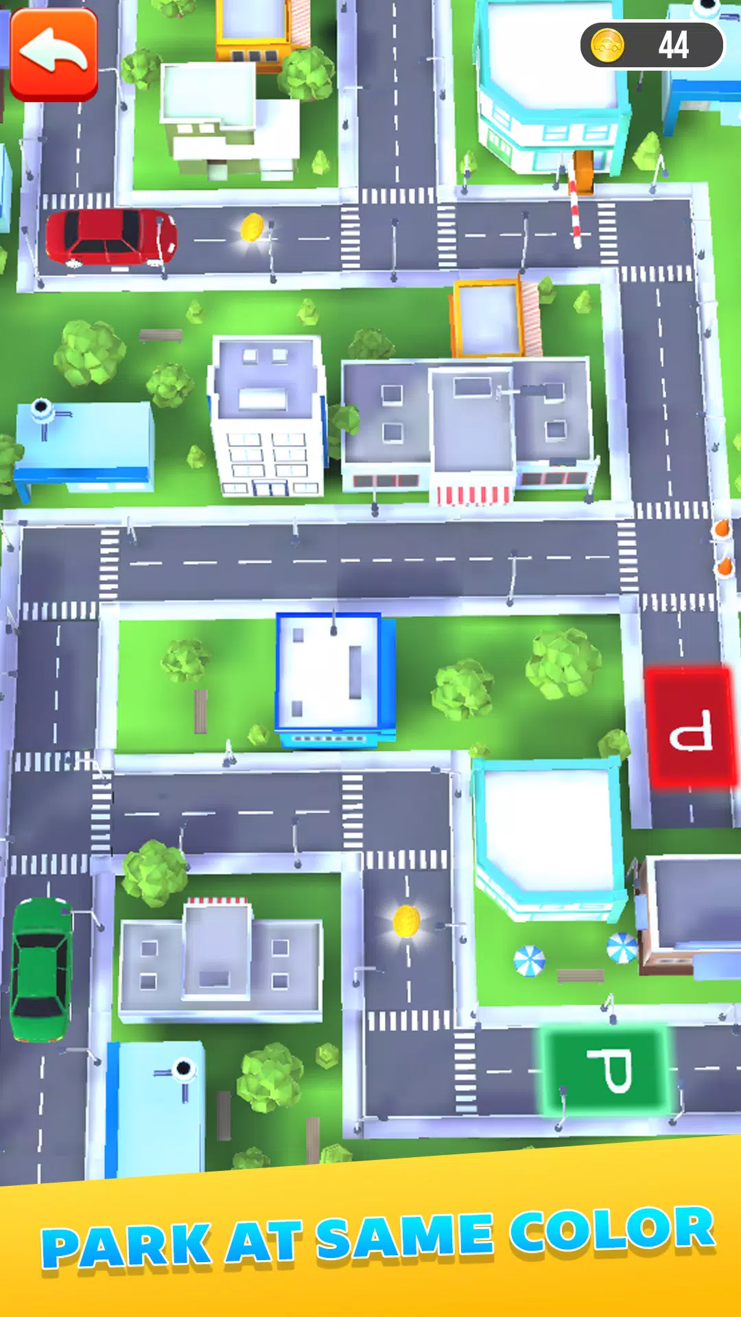 Schermata Car Escape Color Traffic 1