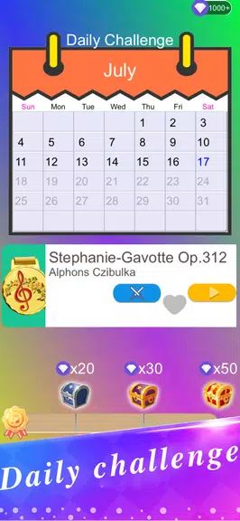 Rhythm Tiles 3:PvP Piano Games应用截图第3张