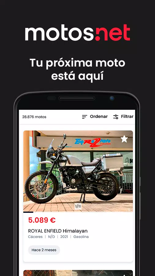 Motos.net Capture d'écran 1