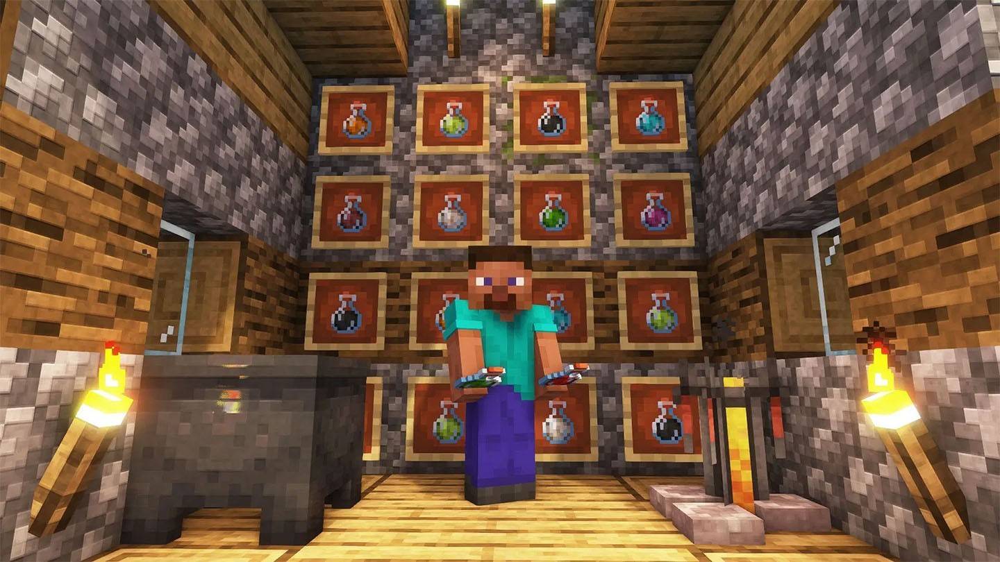 Minecraft Sức mạnh Potion Brewing: Hướng dẫn đầy đủ