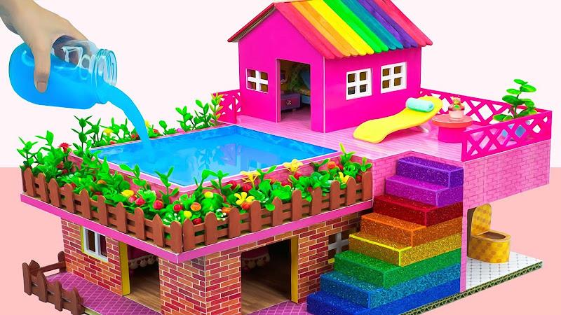 Doll House Design Decor Games Tangkapan skrin 0