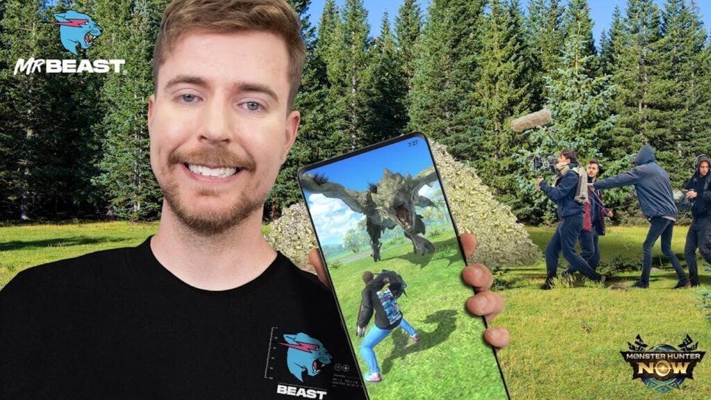 Atualização do Dimensional Link e MrBeast Collab ao vivo em Monster Hunter