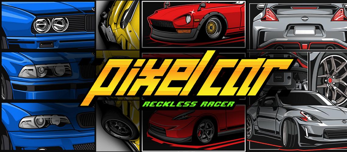 Pixel Car: Reckless Racer Captura de pantalla 0