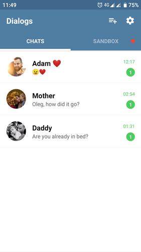 Fake Chat Messenger — TeleFake應用截圖第0張