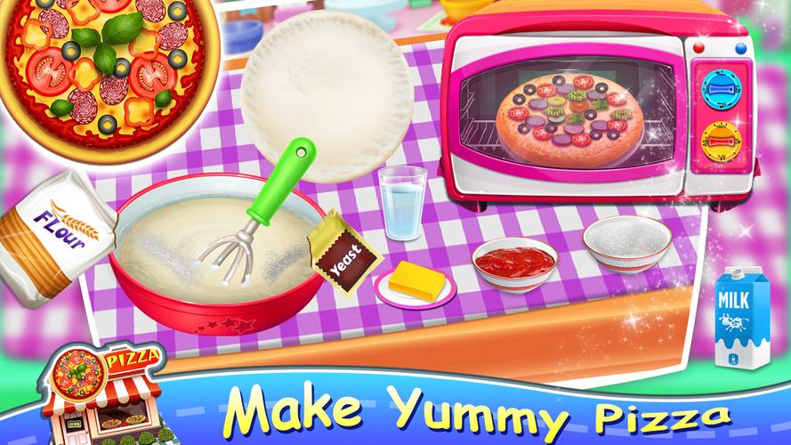 Pizza Burger - Cooking Games Captura de pantalla 0