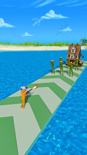 Stickman Zombie Shooter Schermafbeelding 1
