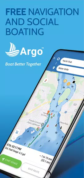 Argo - Boating Navigation Скриншот 0