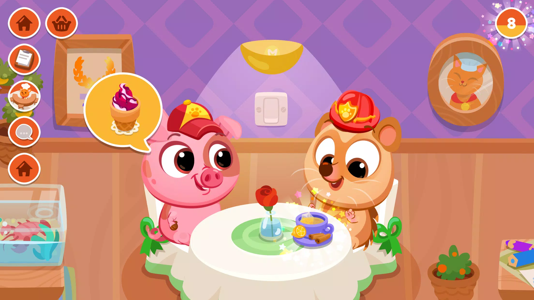 Bubbu Restaurant - My Cat Game Ekran Görüntüsü 3