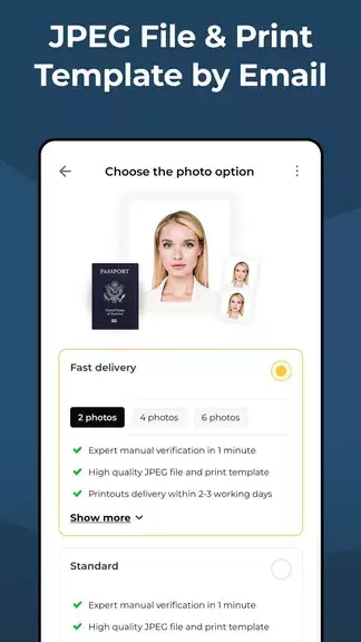 Biometrische Passbilder App Captura de tela 3