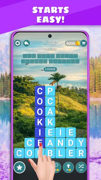 Word Cube - A Super Fun Game ဖန်သားပြင်ဓာတ်ပုံ 0