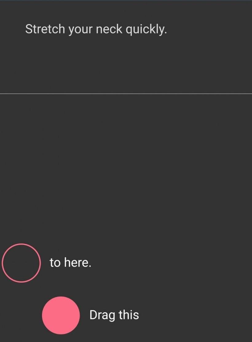 极简主义灰色界面显示指令
