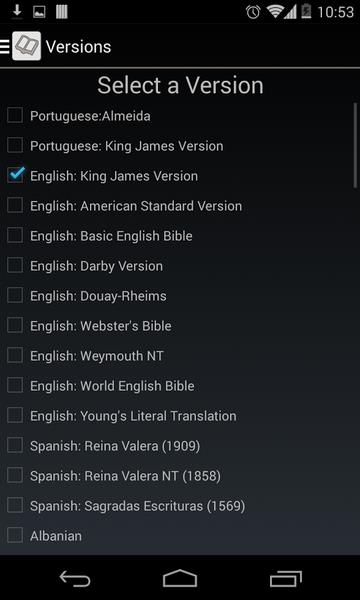 Bible Offline Screenshot 2