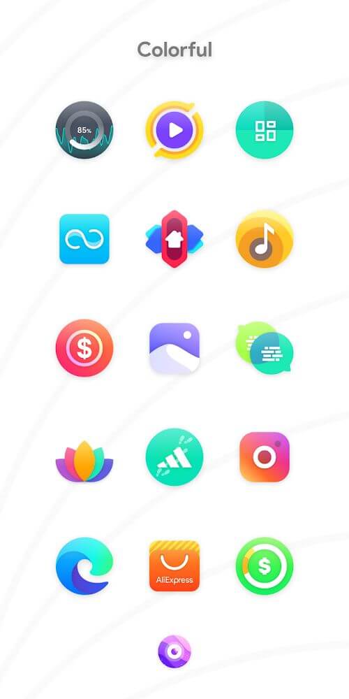 Nebula Icon Pack Mod स्क्रीनशॉट 3