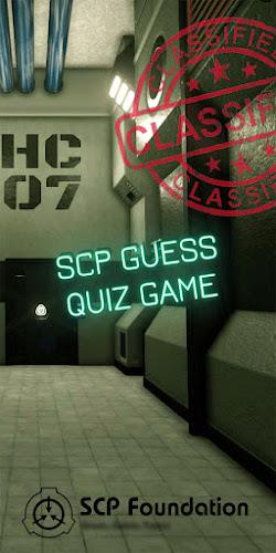 scp quiz game スクリーンショット 0