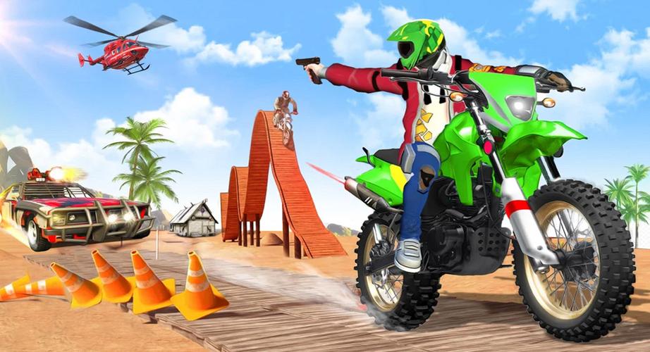 Gangster Bike: Real Race Game ဖန်သားပြင်ဓာတ်ပုံ 3