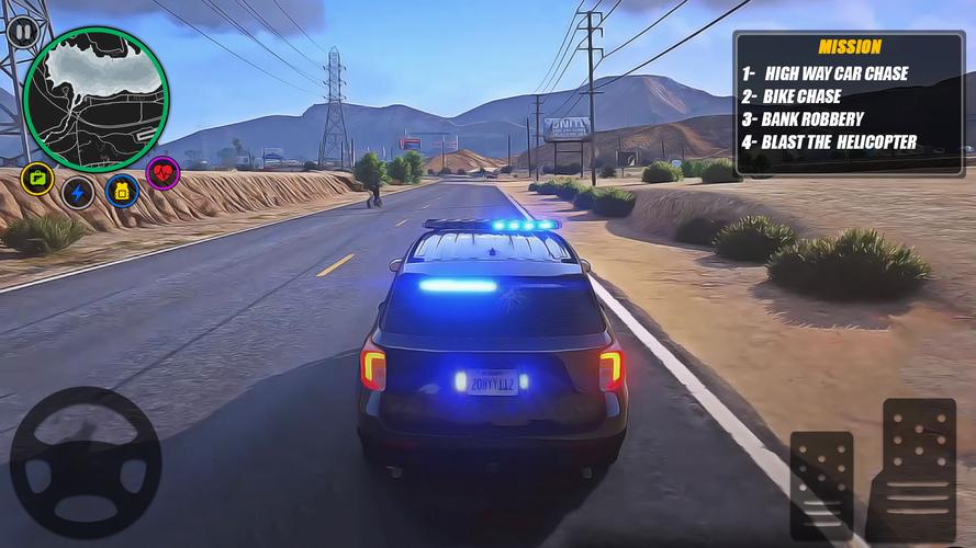 Police Van Driving: Cop Games Captura de pantalla 3